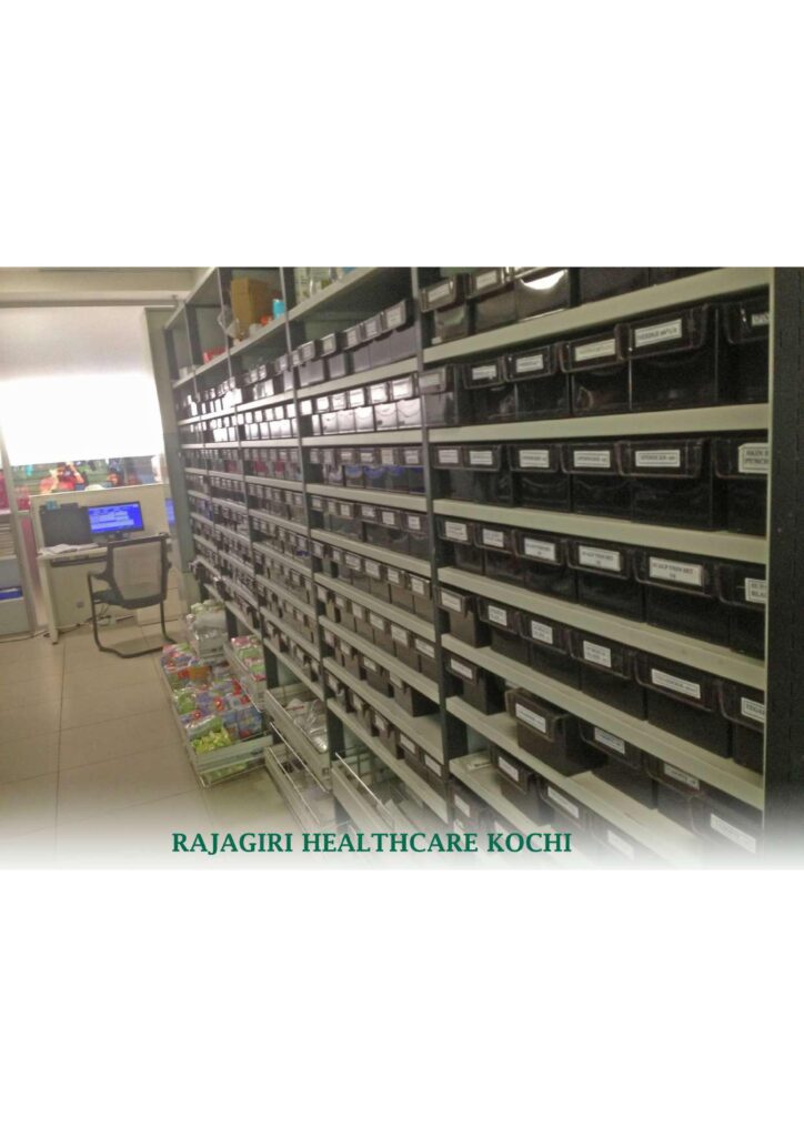 Pharmacy storage rack